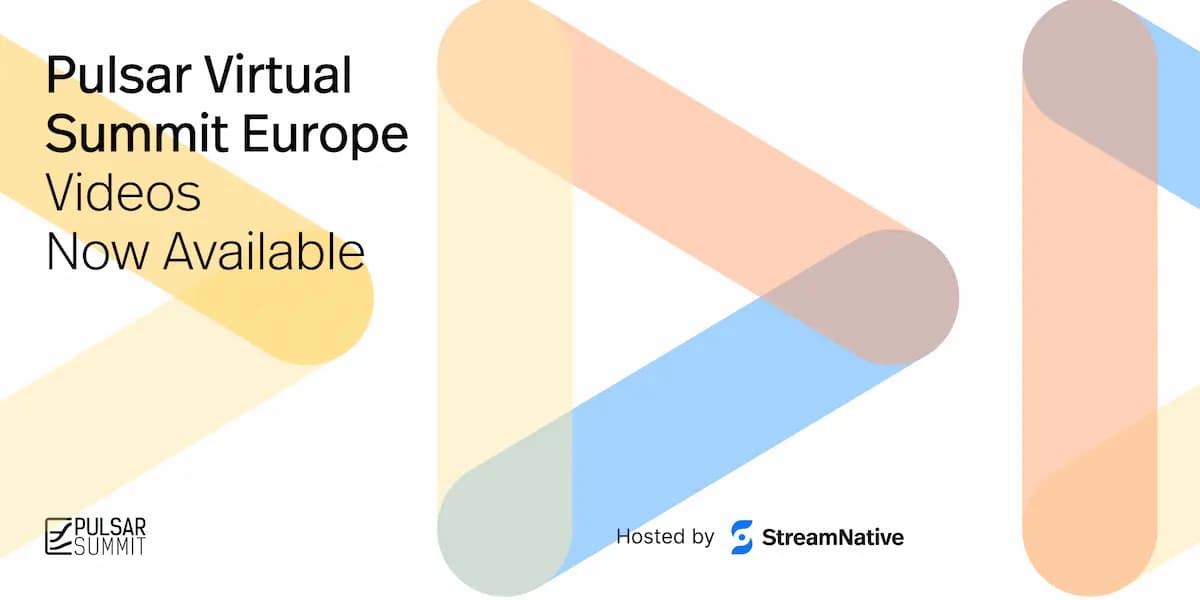 Pulsar Virtual Summit Europe 2023 On-Demand Videos Available Now