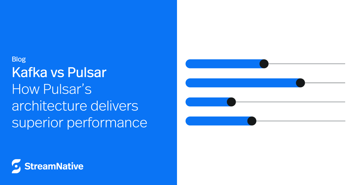 How Pulsar’s architecture delivers better performance than Kafka
