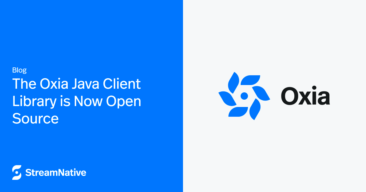 The Oxia Java Client Library is Now Open Source