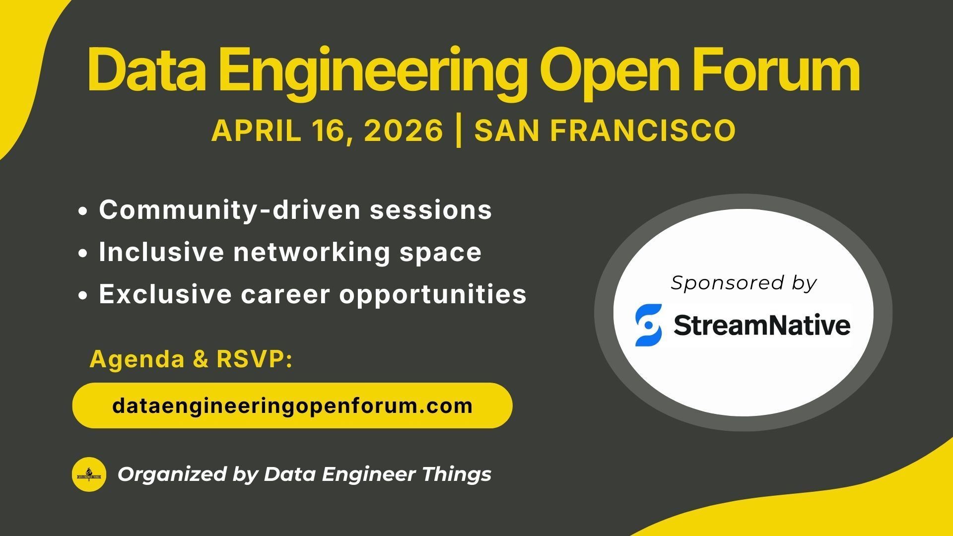 Data Engineering Open Forum 2026