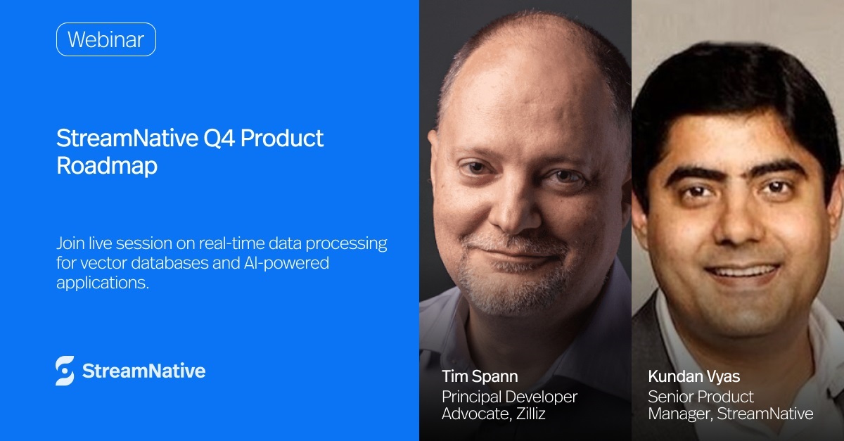 StreamNative Q4 Product Roadmap