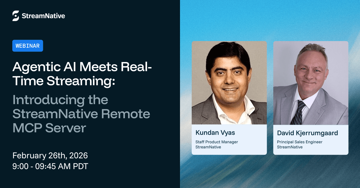 Agentic AI Meets Real-Time Streaming: Introducing the StreamNative Remote MCP Server