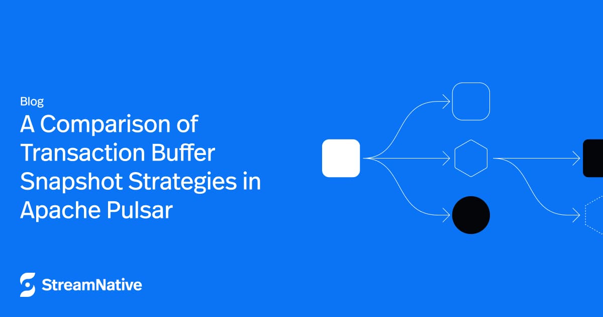 A Comparison of Transaction Buffer Snapshot Strategies in Apache Pulsar 3.0
