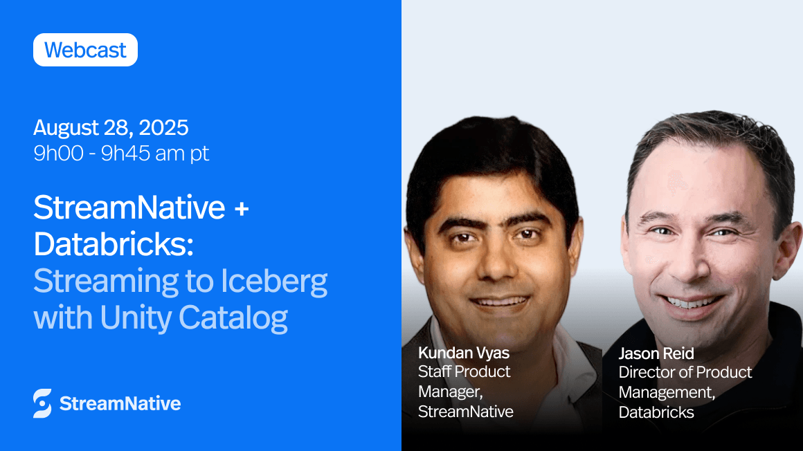 StreamNative and Databricks: Streaming to Iceberg with Unity Catalog