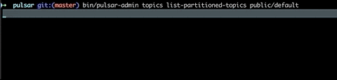 pulsar-admin-list-partitioned-topics