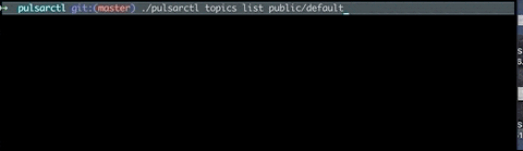 pulsarctl-list-topics