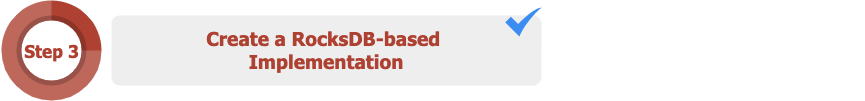 banner step 3 create RocksDB-based