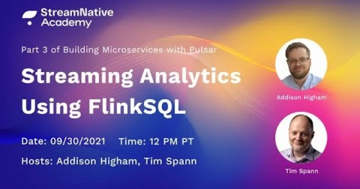 Developing Event-driven Microservices using Apache Pulsar - Part 3 ...